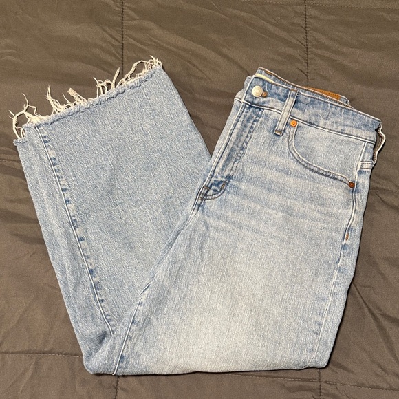 Madewell Denim - Like New Madewell Curvy Perfect Vintage Wide Leg Crop Jean